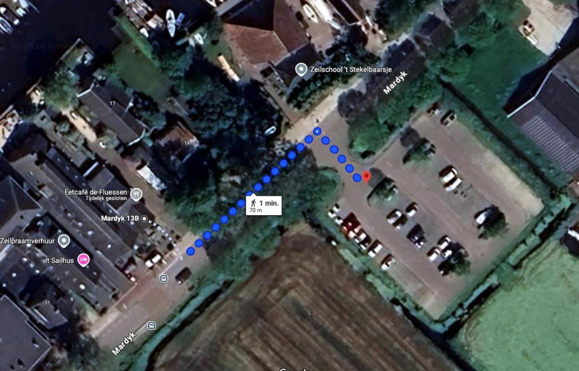 Landzicht Vakantiehuis Aan De Fluessen Elahuizen Εξωτερικό φωτογραφία
